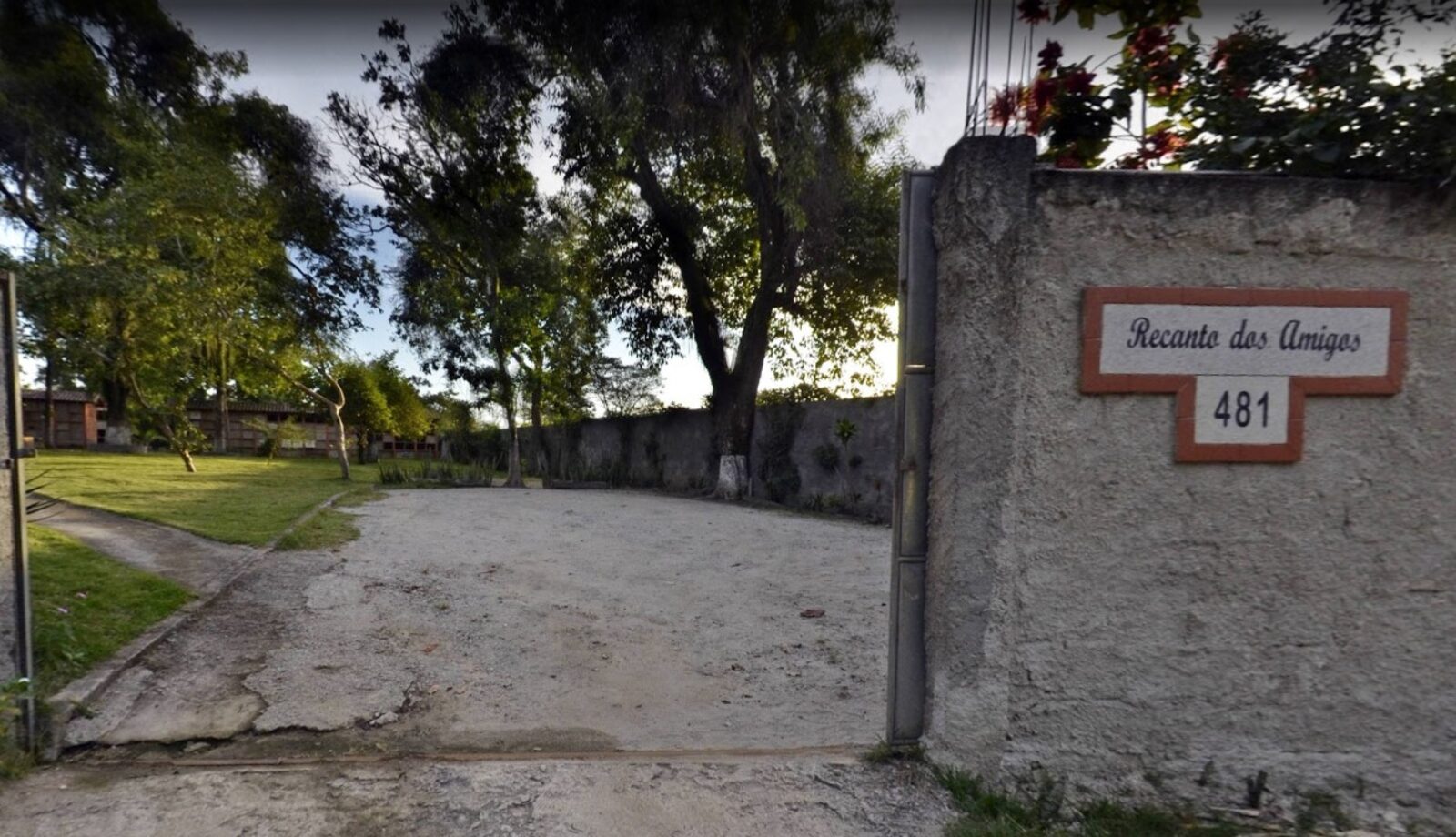 Entrada do Recanto dos Amigos